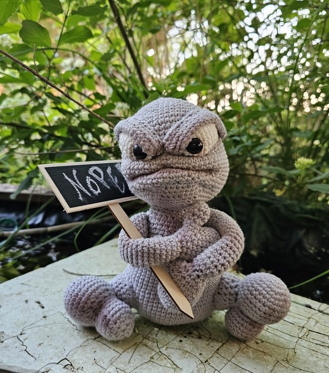 Crochet Pattern &quot;Stoney&quot; The Angry Stone