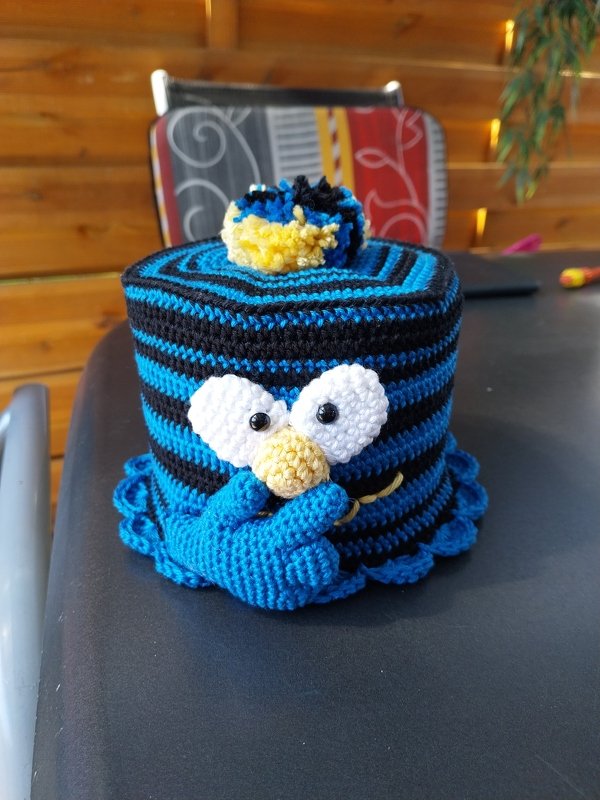 Klorollenhut Madame de Toilette