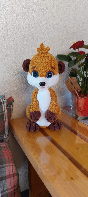 Crochet pattern Erdy Meerkat