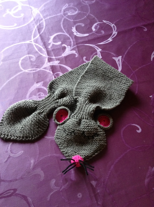 Schals mit Tiermotiven Strickanleitung Vers. 1
