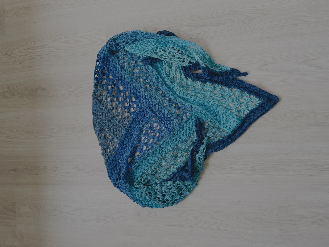 Häkelanleitung Dreieckstuch &quot;Metis&quot;