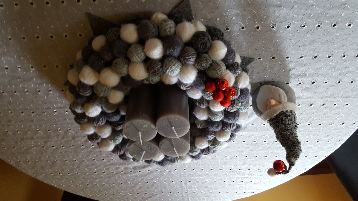 Advent Kranz mal anders!