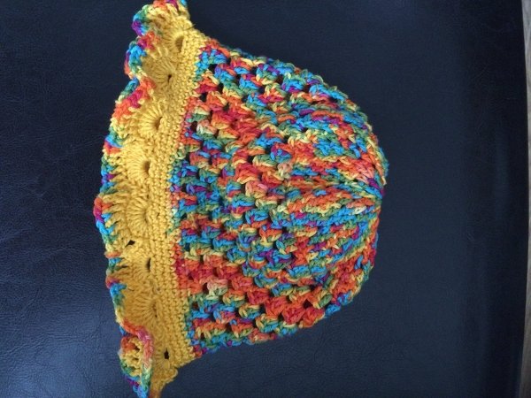 E-Book / PDF Häkelanleitung Sommermütze Romantik Sommerhut Hut Mütze