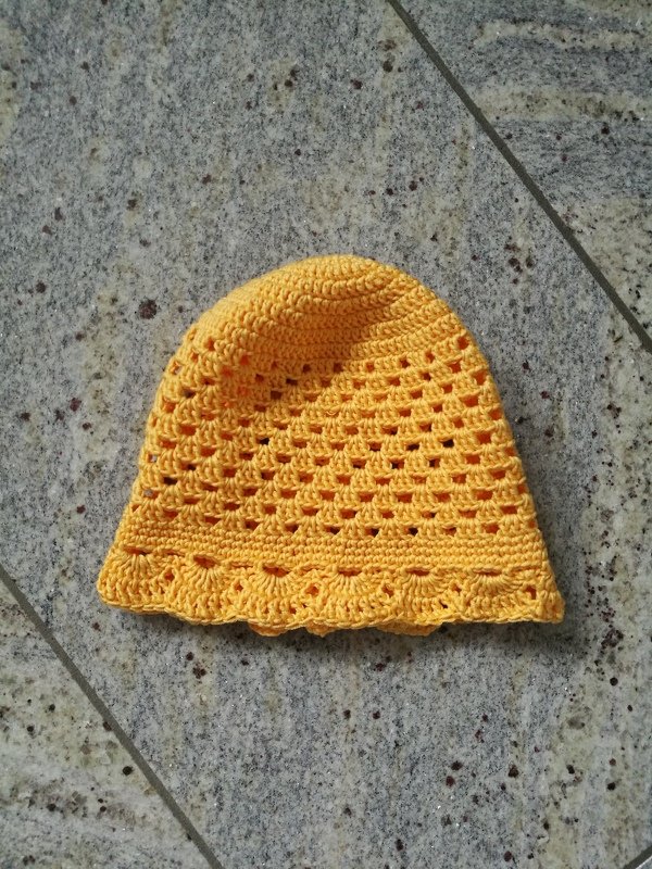 E-Book / PDF Häkelanleitung Sommermütze Romantik Sommerhut Hut Mütze