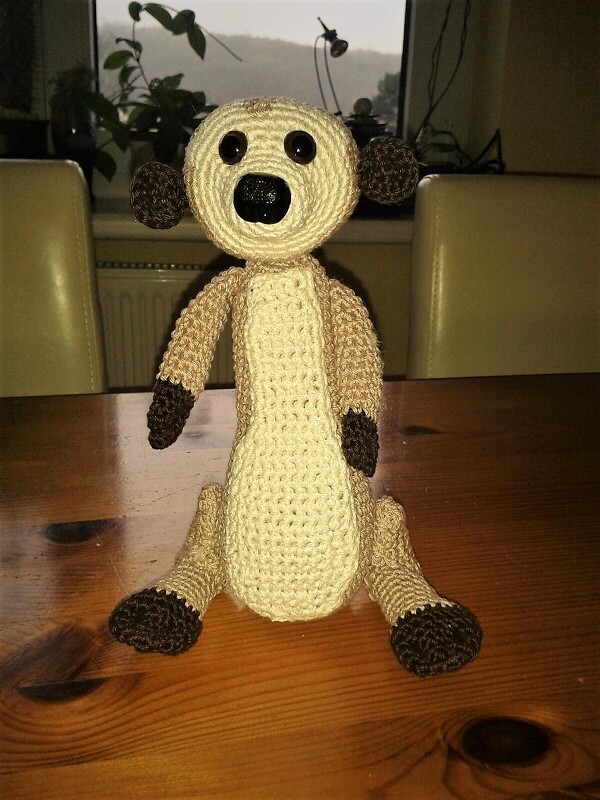 Crochet Pattern Enno the Meerkat