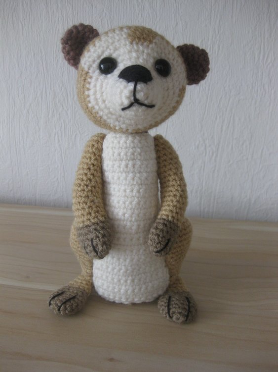 Crochet Pattern Enno the Meerkat