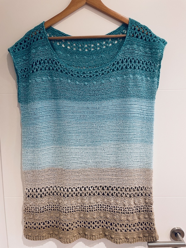 Top &quot;Wayra&quot; - Shirt with a beautiful pattern mix