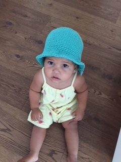 E-book, Häkelanleitung Sommerhut ZOEY