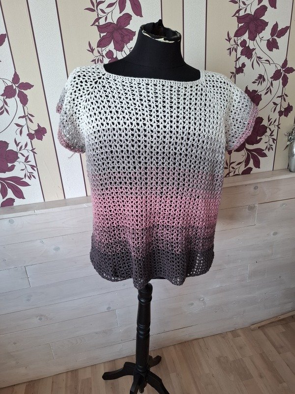 Tunika / Sommershirt "Easy going" Häkelanleitung RVO