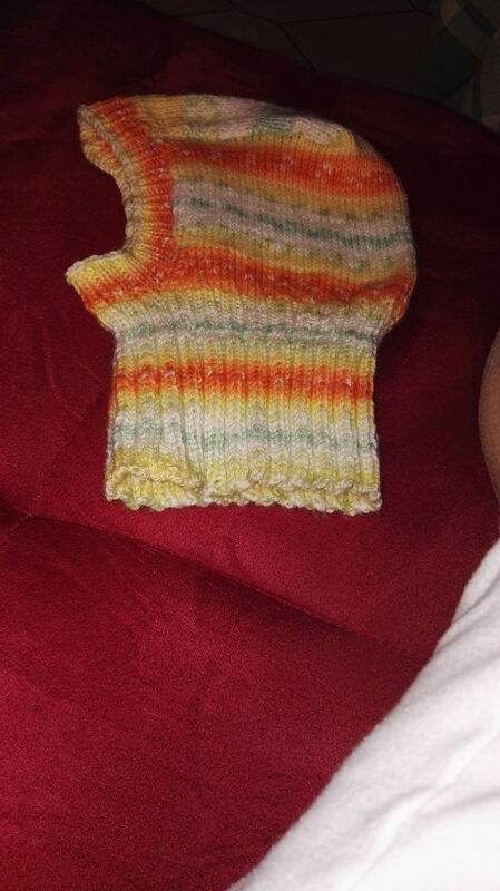 Kleinkinder Schalmütze, gestrickt