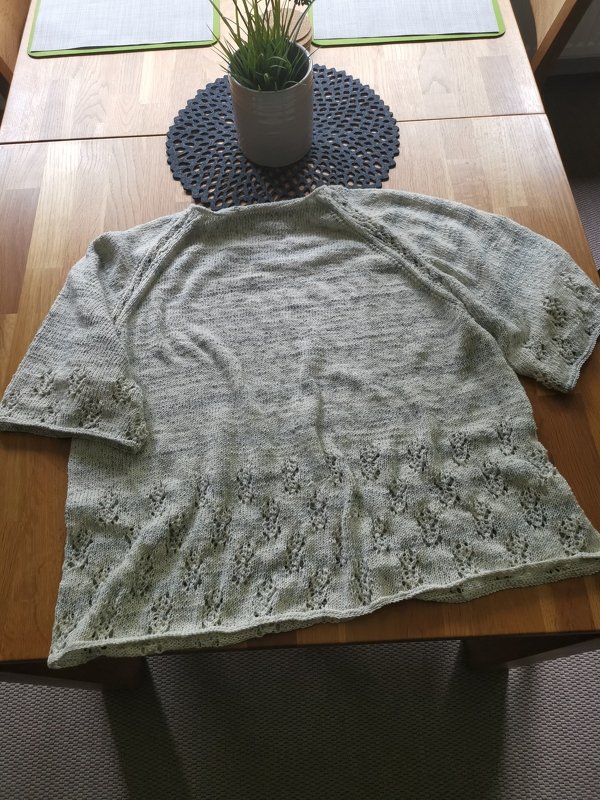 Oberteil, Shirt "Paradise" m. schöner Raglanschräge, RVO, alle Größen