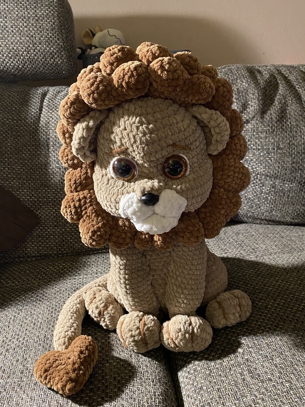 Crochet Pattern Liam Lionheart