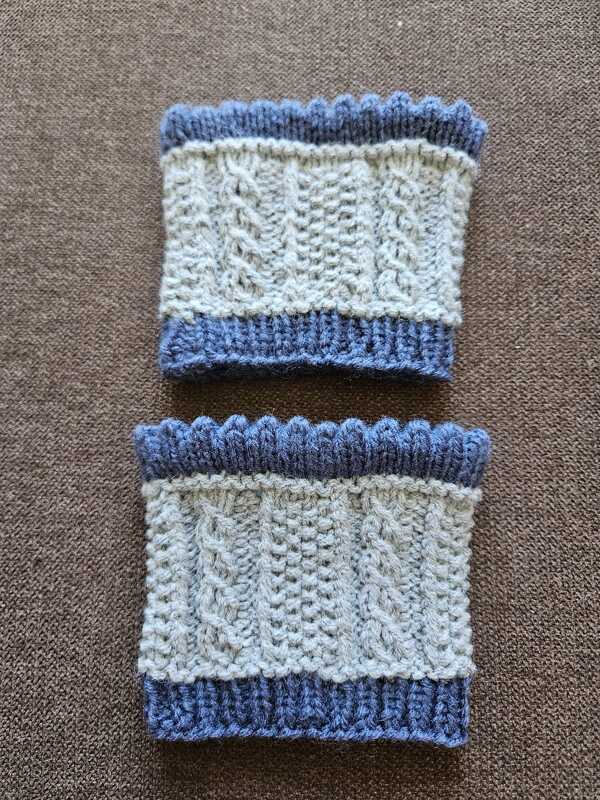 Strickanleitung für Baby-Loiferl - Wadenwärmer