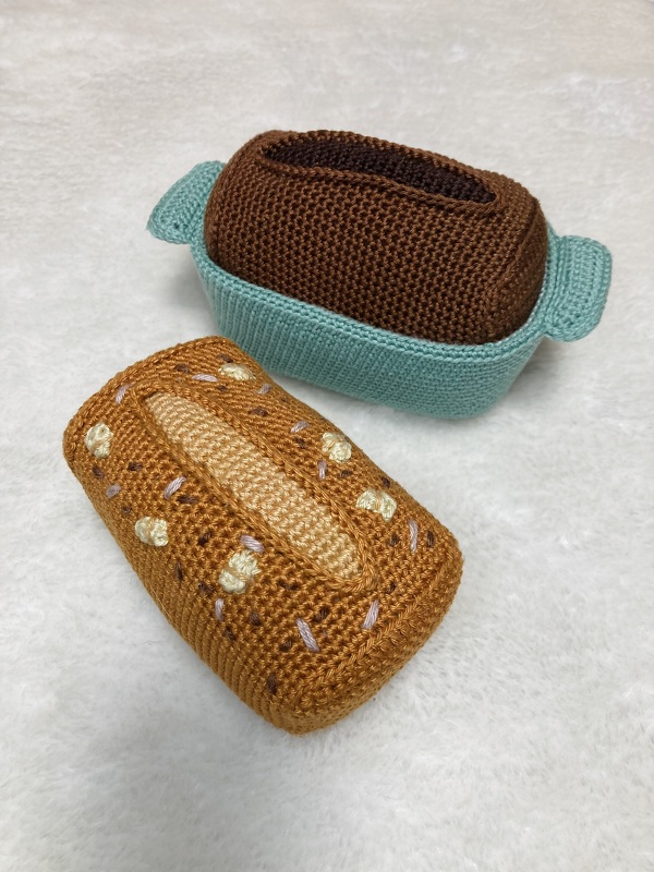 Häkelanleitung "Kleines Brot in Kastenform"