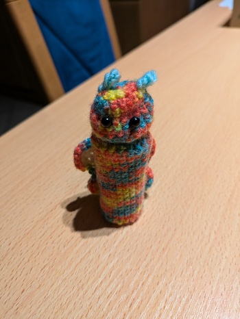 Mit den Flügeln habe ich mich schwer getan....