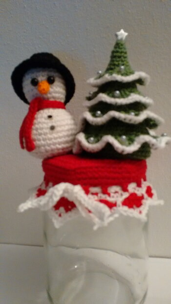 ..hat super geklappt,Anleitung ist sehr leicht nachzuarbeiten und schnell gemacht (jetzt fehlt nur noch die Füllung im Glas)