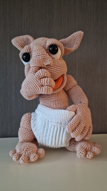 Häkelanleitung Popel Hannes