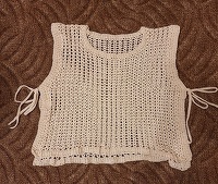Pullunder „Sienna“ – Shirt mit Bindebändchen