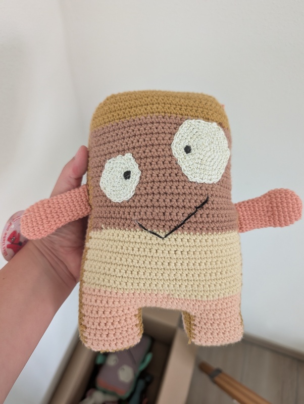 Häkelanleitung "Kuschelmonster Hab dich lieb"