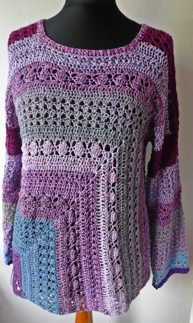 Frauhohmanns Häkelpullover „Isipisi“ - Häkelzauber aus der Ecke