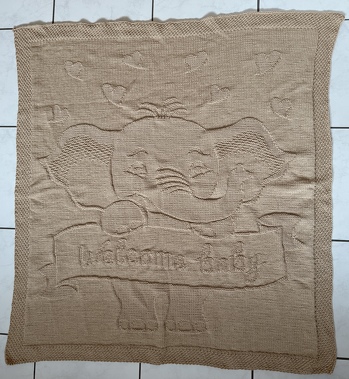 Babydecke “Welcome Baby“