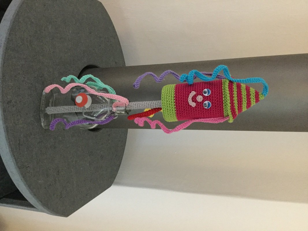 Silvester Rakete -- Häkelanleitung von Haekelkeks®