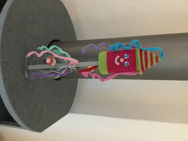 Silvester Rakete -- Häkelanleitung von Haekelkeks®