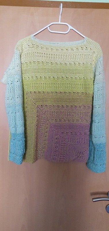 Frauhohmanns Häkelpullover und Schulterwärmer &quot;Isipisi&quot; (Set)