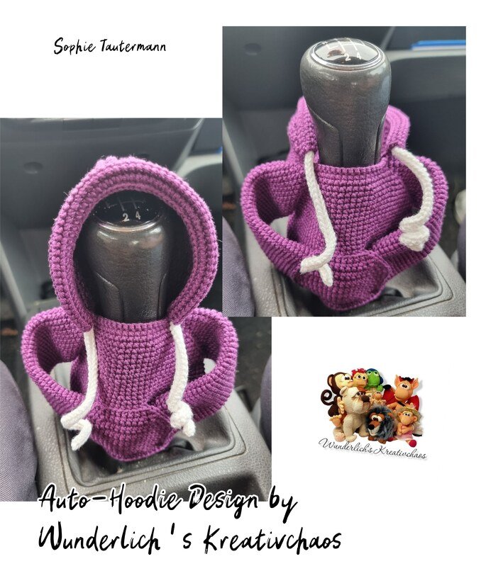 Häkelanleitung Auto Hoodie
