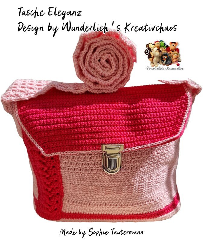 Häkelanleitung Tasche  &quot;Eleganz&quot;