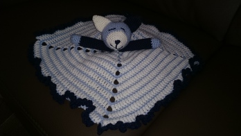 Ein echt süßes Schnuffeltuch, war super zum Häkeln ☺