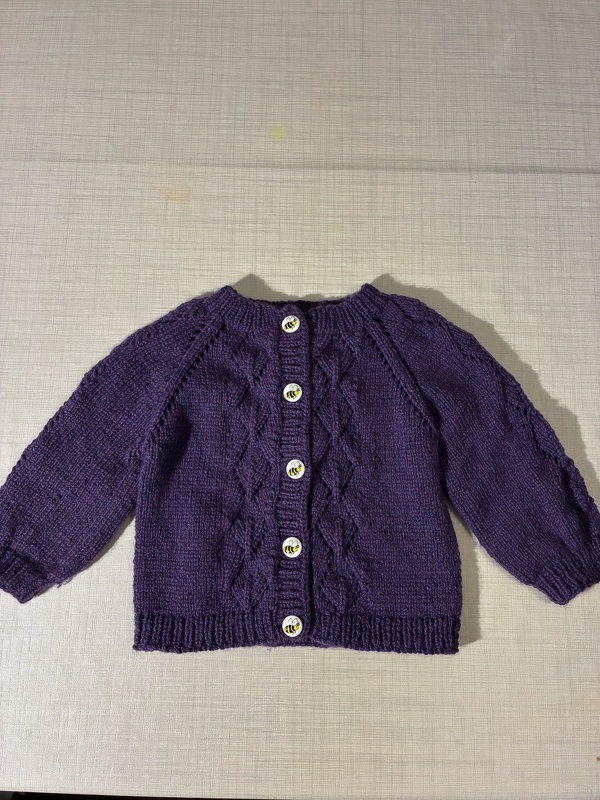 Babyjacke RVO Jannecardigan (Gr: 62/68, 74/80, 86/92)