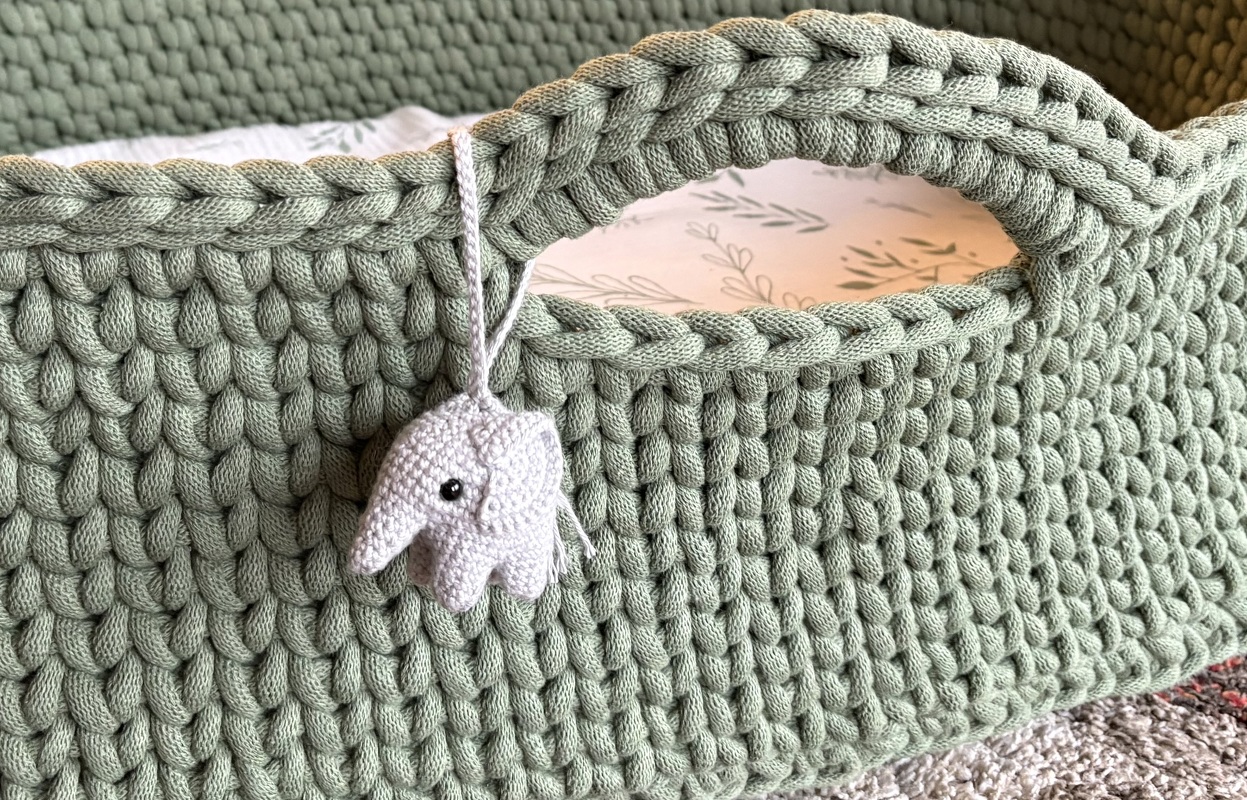 Häkelanleitung Schlüsselanhänger Elefant Taschenbäumler Anhänger Amigurumi