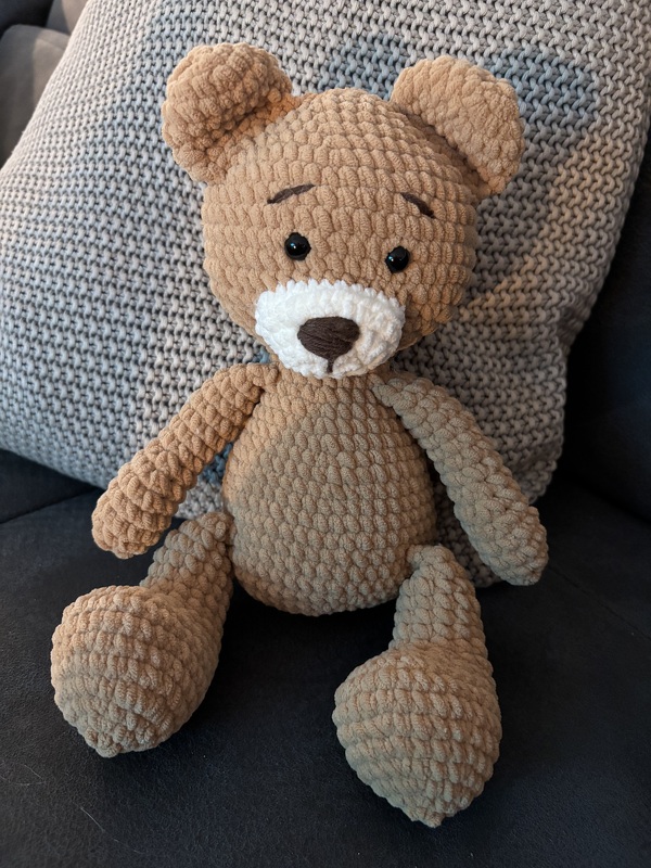 Crochet Pattern: Teddy | 36cm | 14.2"