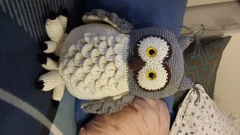 Ich bin begeistert! Meine Hedwig ist geglückt und wird ein schönes Geburtstagsgeschenk :o) Vielen Dank nochmal für diese tolle Anleitung! lumanness