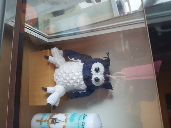 Flauschige Schneeeule Hedwig - H&auml;kelanleitung