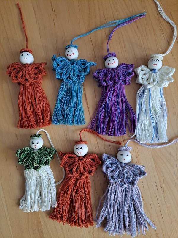Tassel Angel „Lorelei“ - With video tutorial