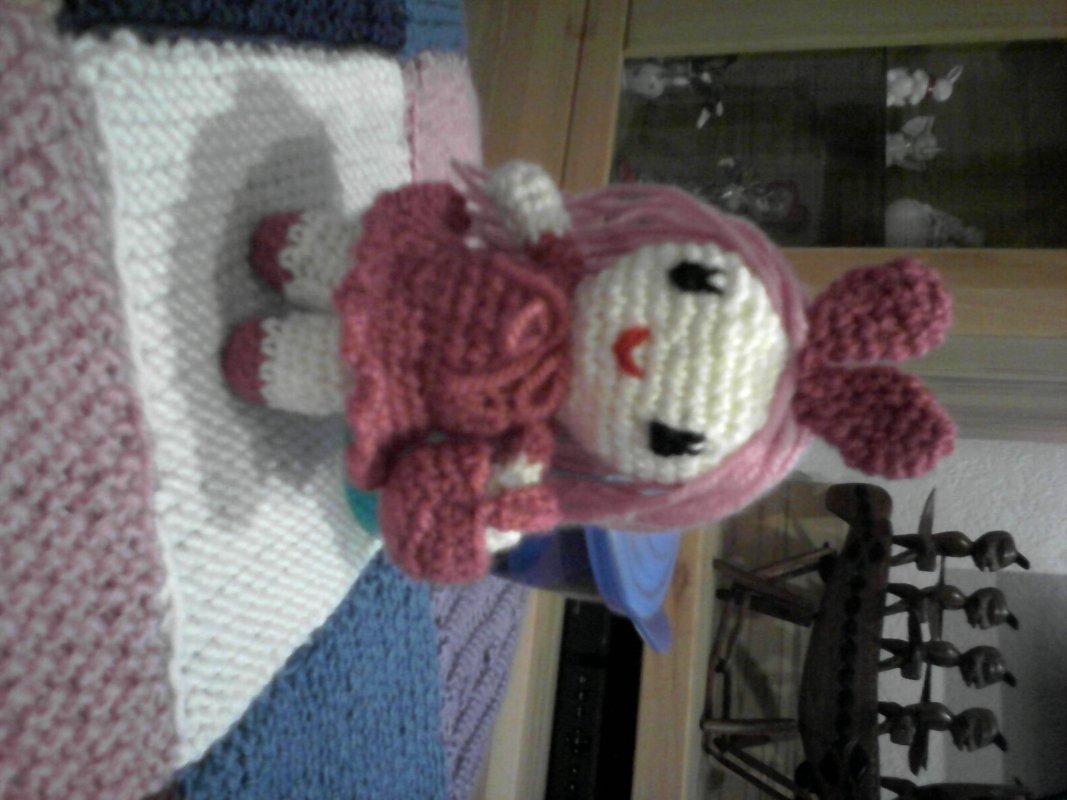 Little Pink Lady - Amigurumi Doll - Free Crochet Pattern