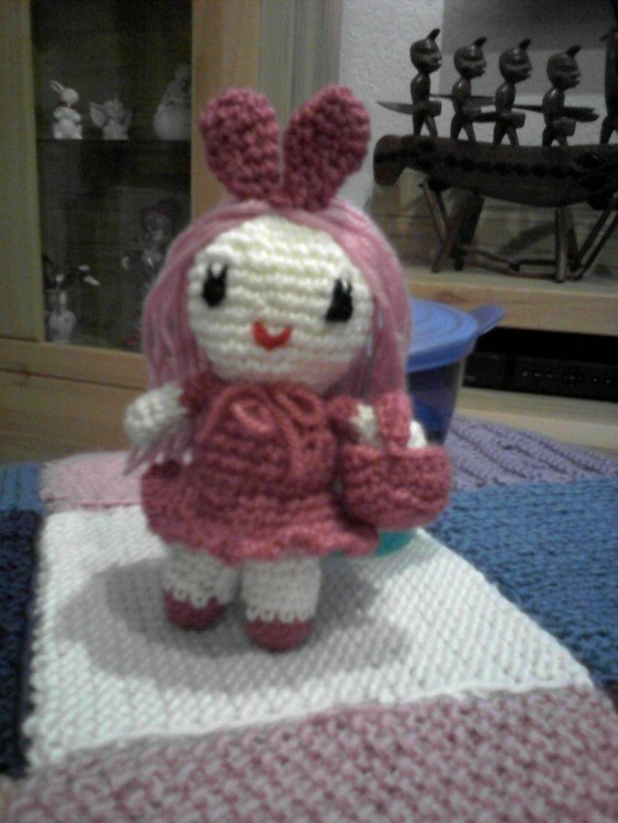 Kleine Pink Lady - Amigurumi Puppe - Kostenlose Häkelanleitung
