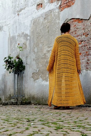 Meine Jacke Gina aus Bobbelwolle mit 4 Fäden