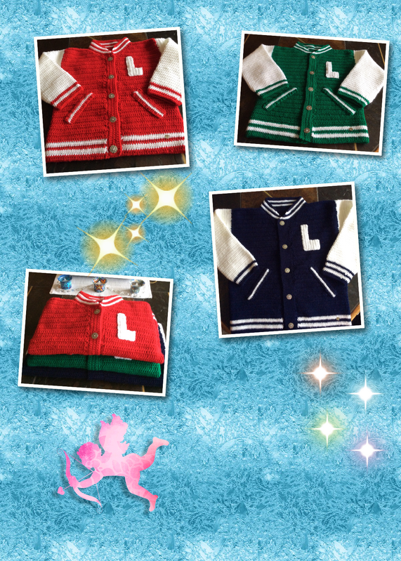 2 PDFs-Sparset: Jacke &amp; Hose &quot;College&quot; Gr. 50/56-122/128