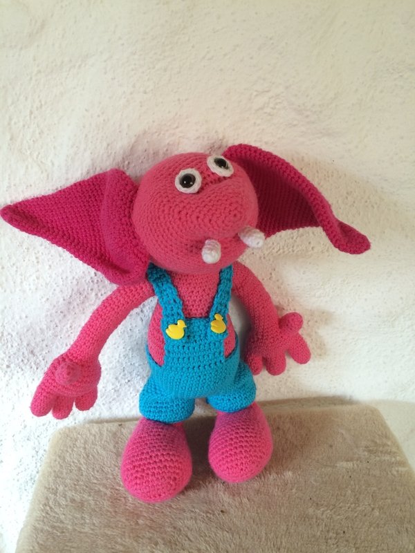 Zähnchen - Amigurumi Fabelwesen Häkelanleitung