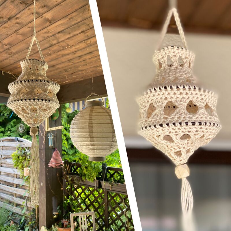 H&auml;kelanleitung Lampion &quot;1001 Nacht&quot;