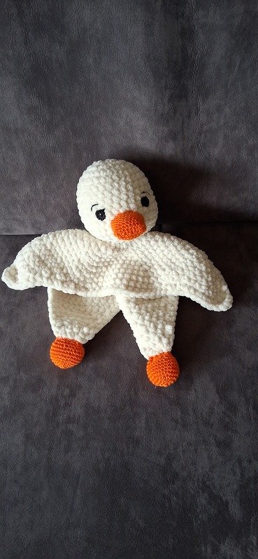 Crochetpattern - Comforter / Lovey Duck
