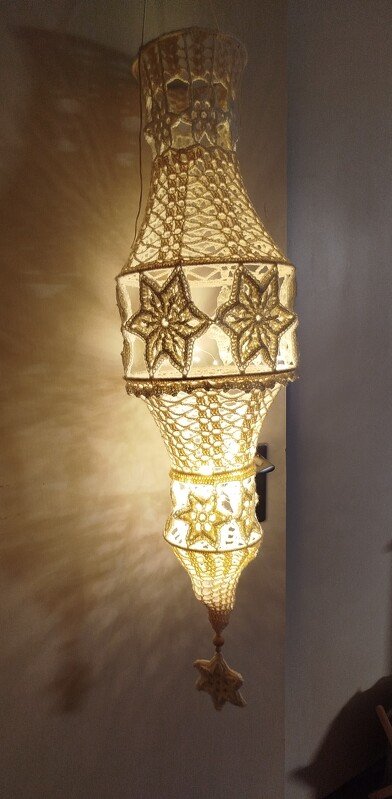 Häkelanleitung Lampion Sternenzauber