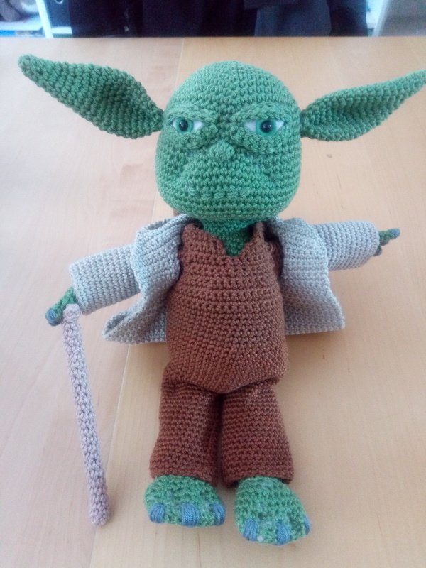 Häkelanleitung Yoda