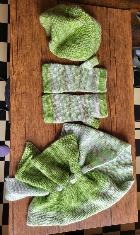 Strickanleitung Schal, Stecktuch, Steckschal large, Neckwarmer,  #330