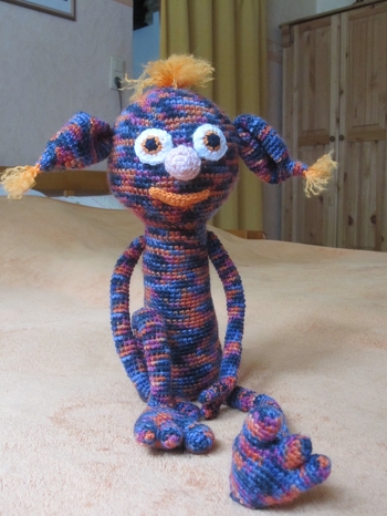 Auch leicht verändert hoffentlich noch gut wieder zu erkennen: mein zweiter Eumel.