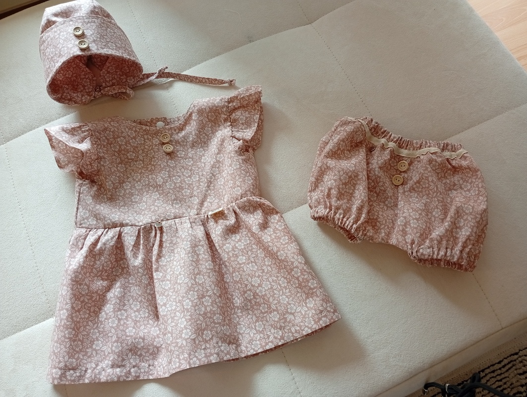 Schnittmuster Mädchenkleid ELLA – 2-in-1 PDF-Anleitung Gr. 50/56–98/104