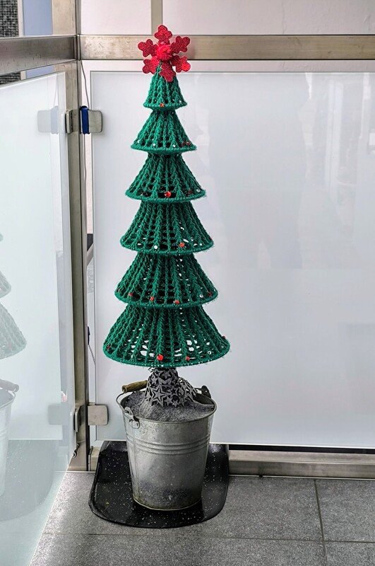 Häkelanleitung Tannenbaum / Weihnachtsbaum / Christbaum